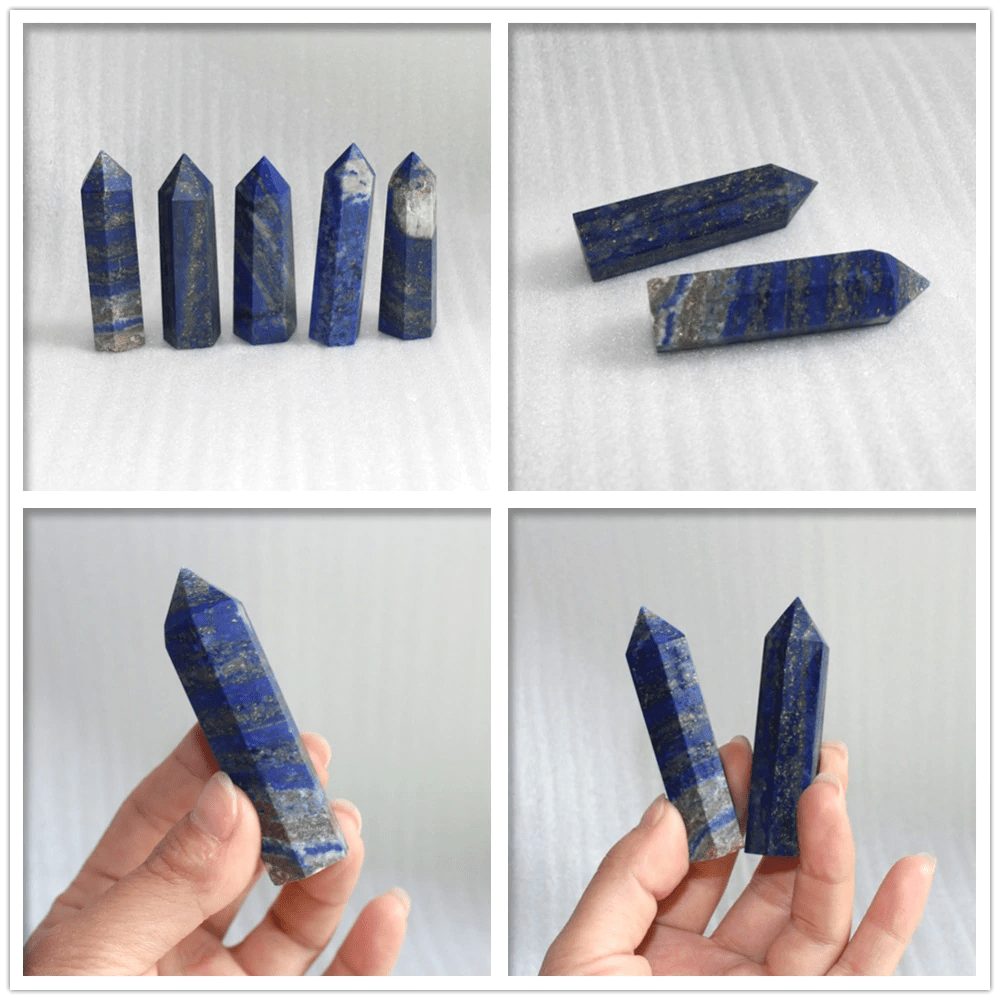 10 Natural Crystal points collection