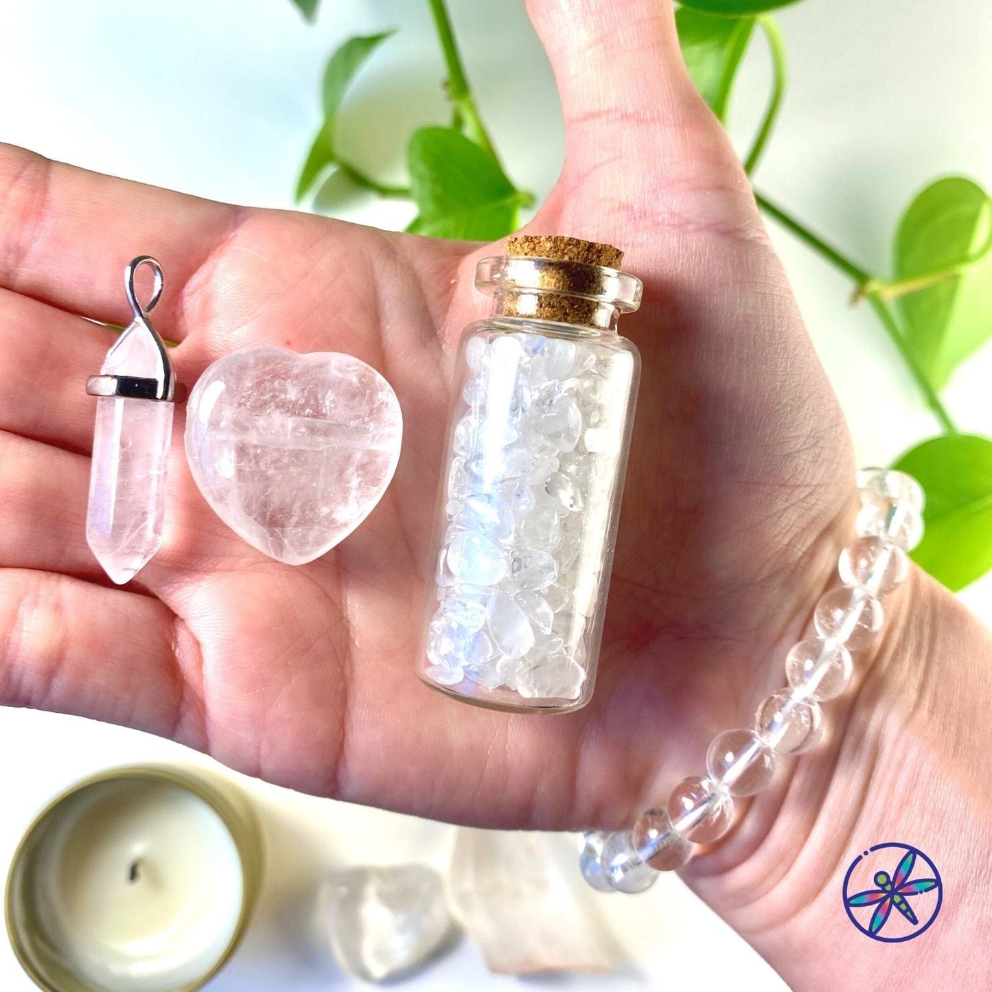 Clear Quartz Crystal Gift Pack - Infinite Harmony