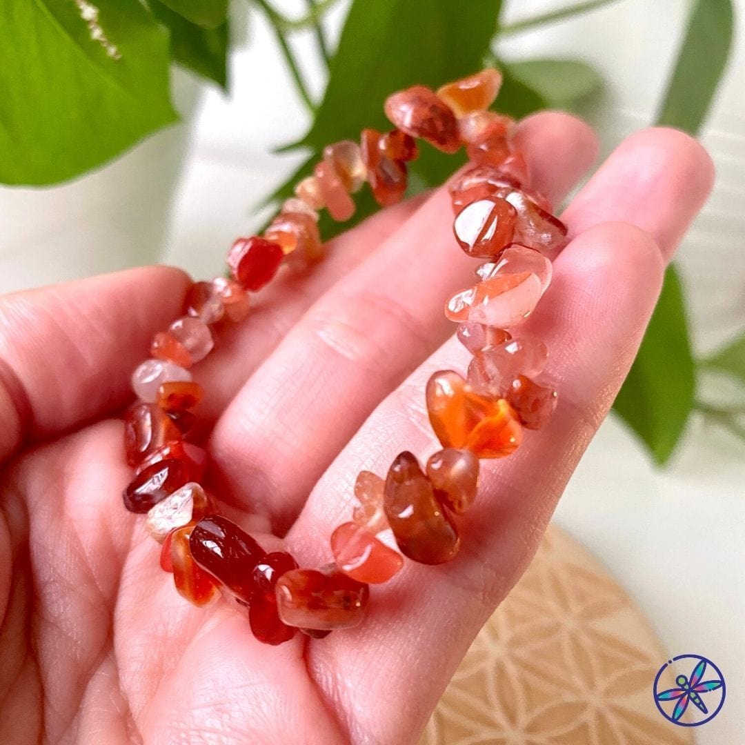 Carnelian Chips Bracelet