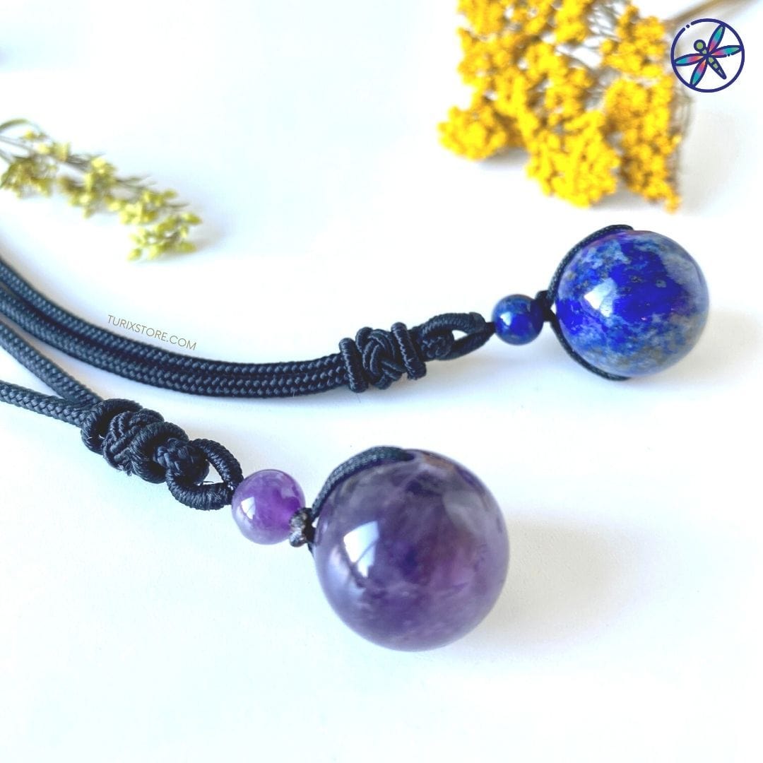 Crystal Sphere Necklace