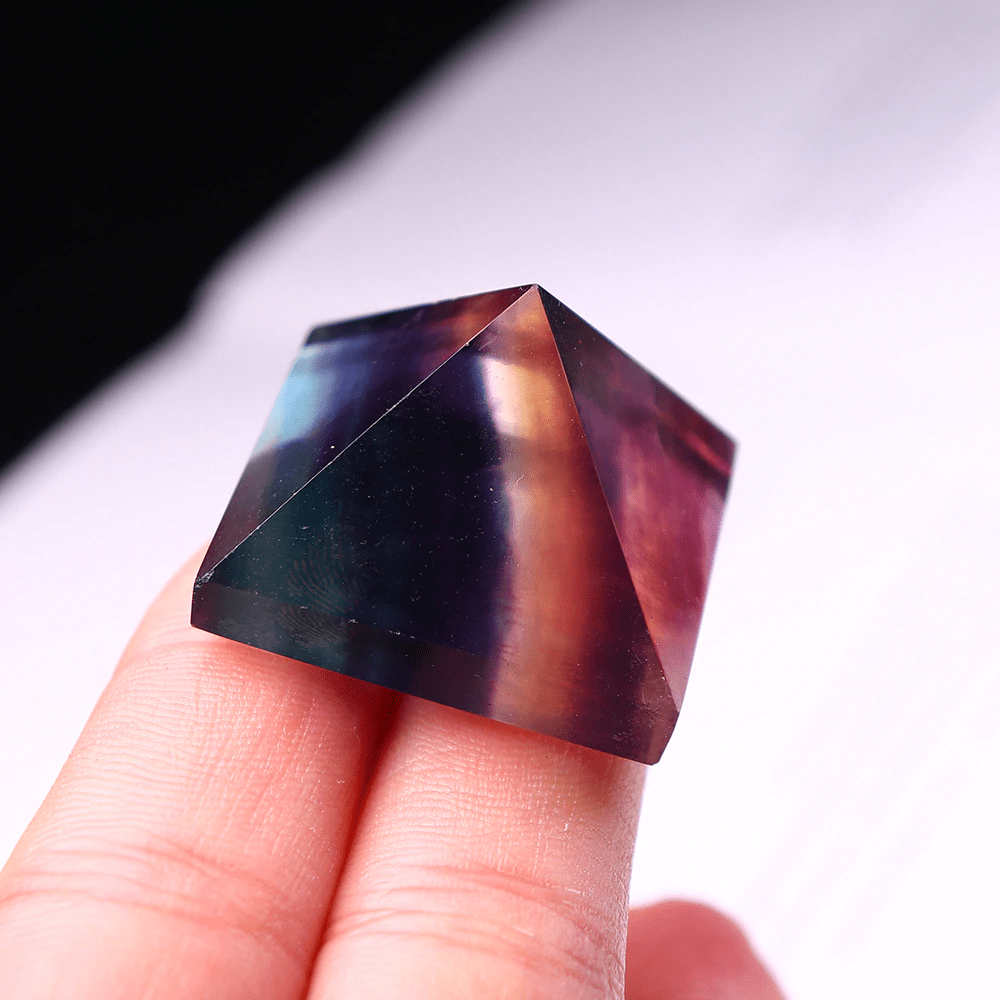 Fluorite Pyramid - Small