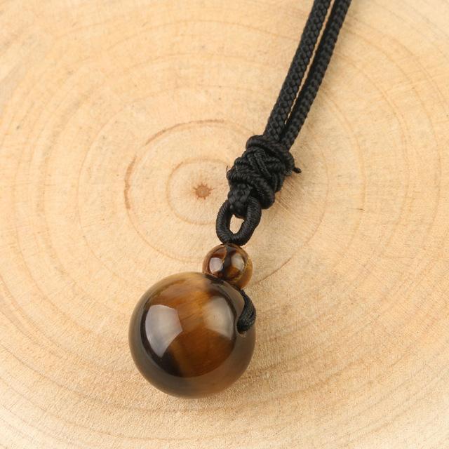 Crystal Sphere Necklace