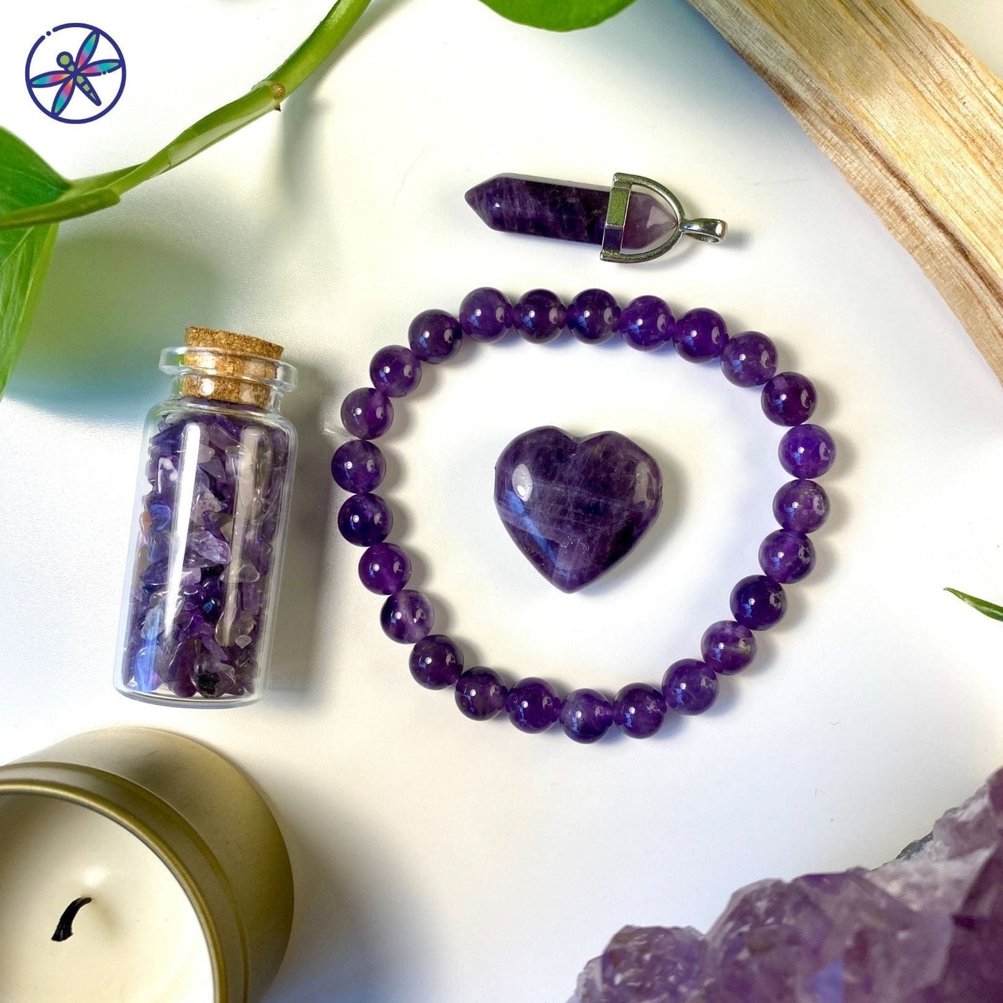 Amethyst Crystal Gift Pack - Boundless Joy