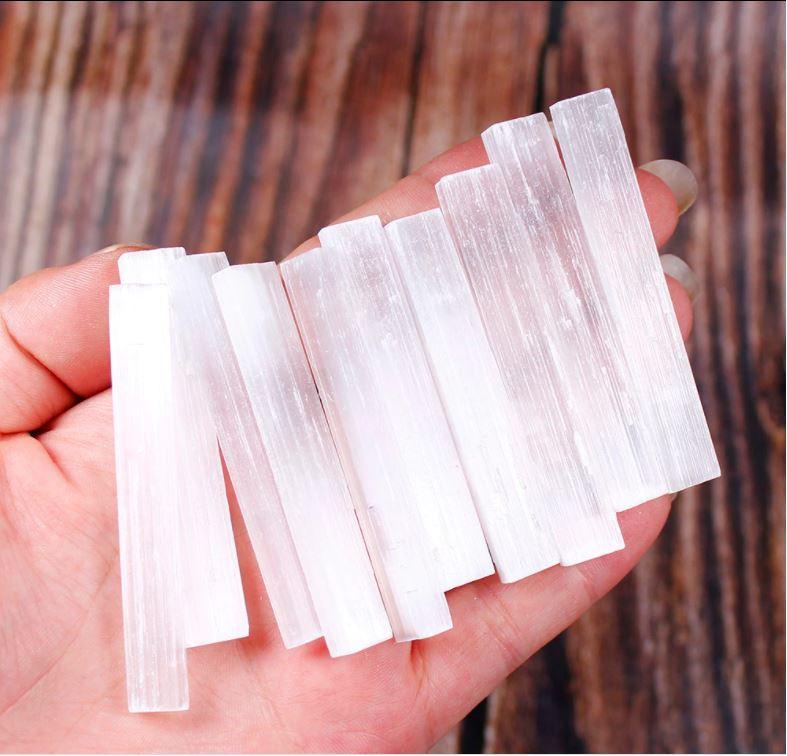 Selenite sticks set