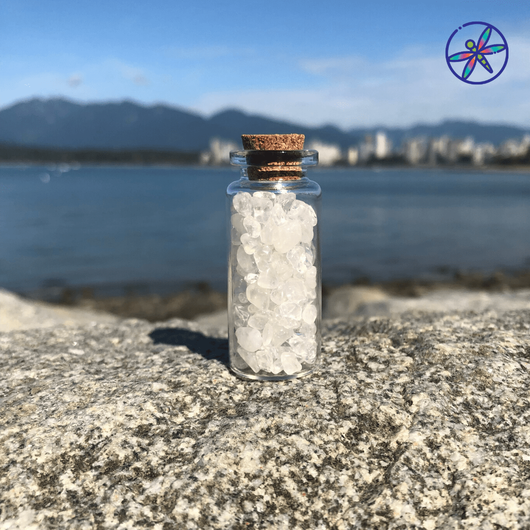 Single Crystal Fairy Bottle