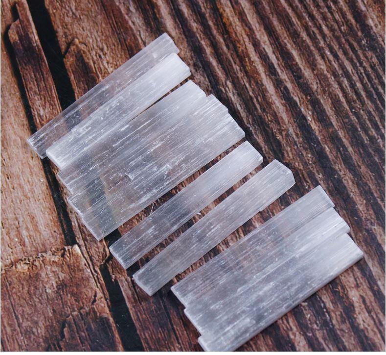 Selenite sticks set