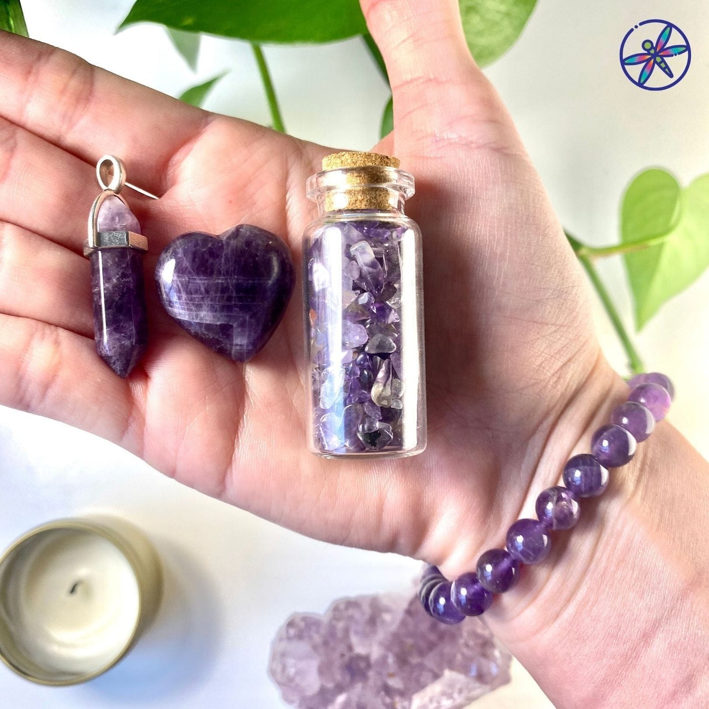 Amethyst Crystal Gift Pack - Boundless Joy