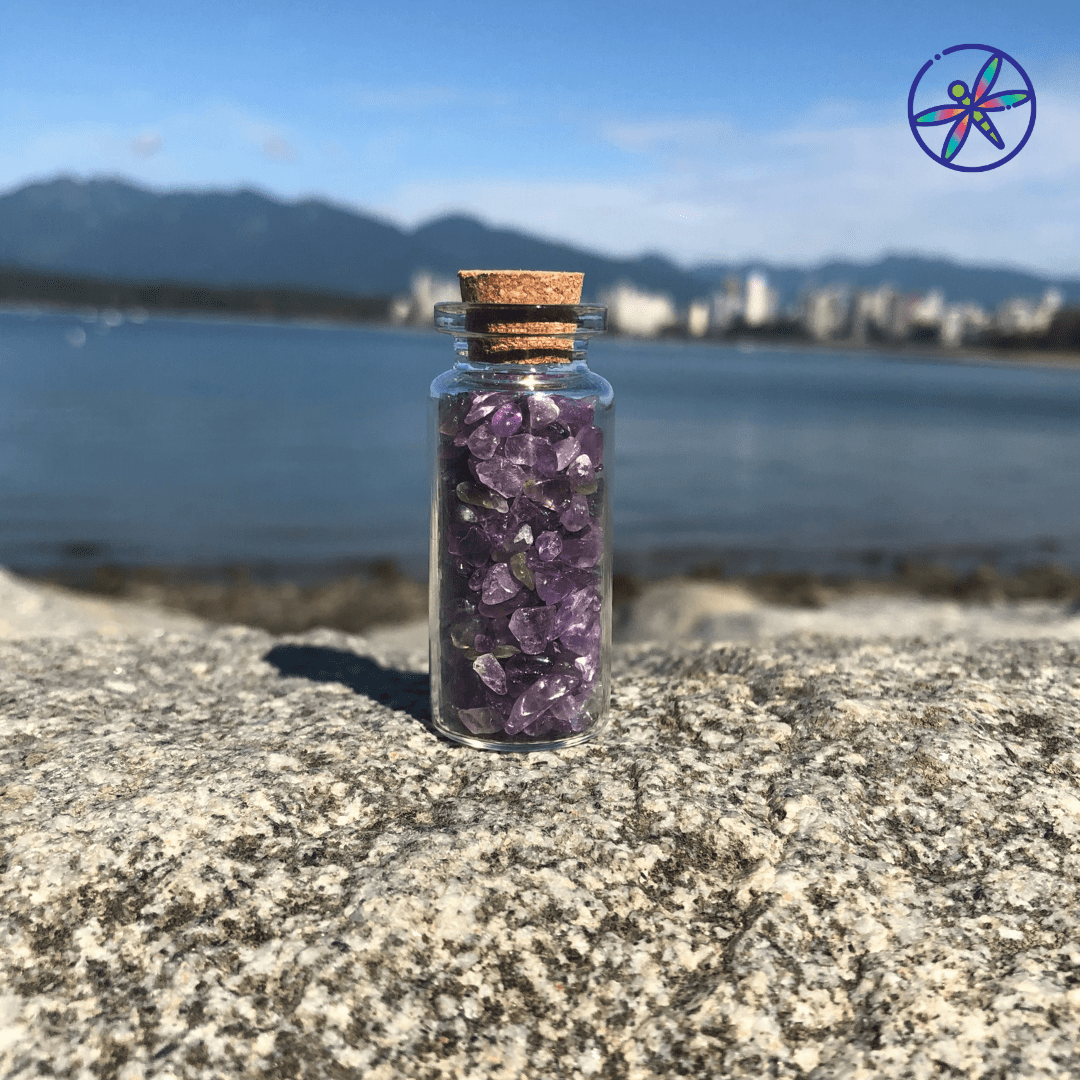 Single Crystal Fairy Bottle