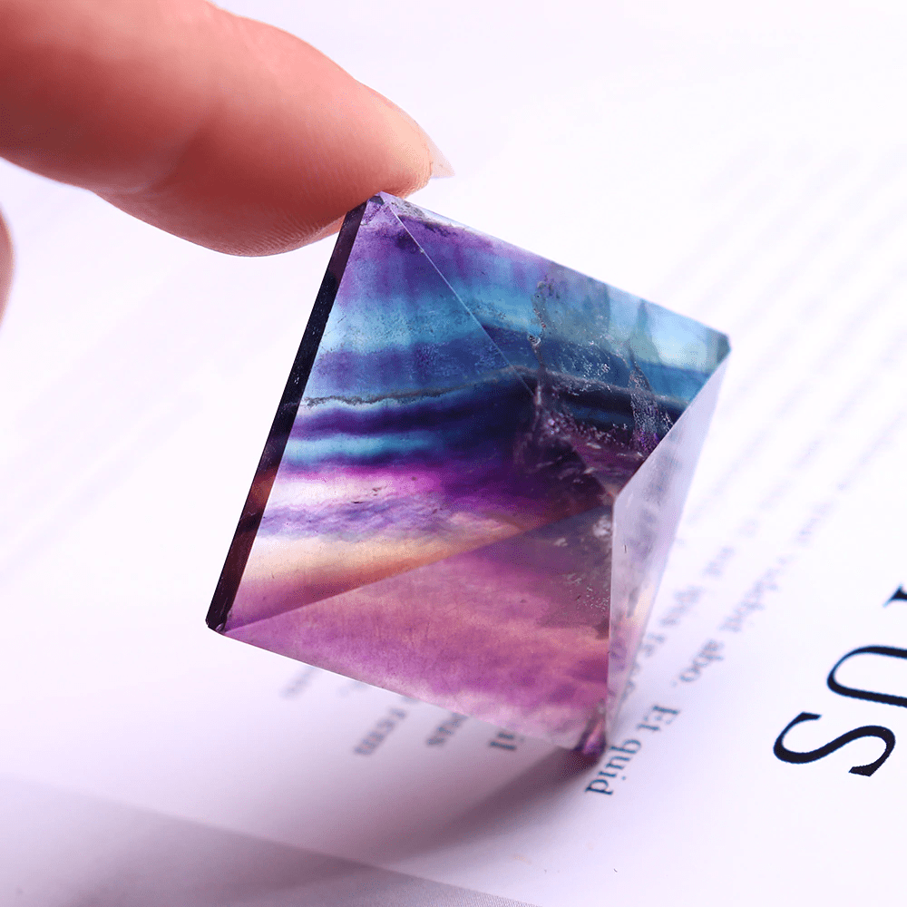 Fluorite Pyramid - Small