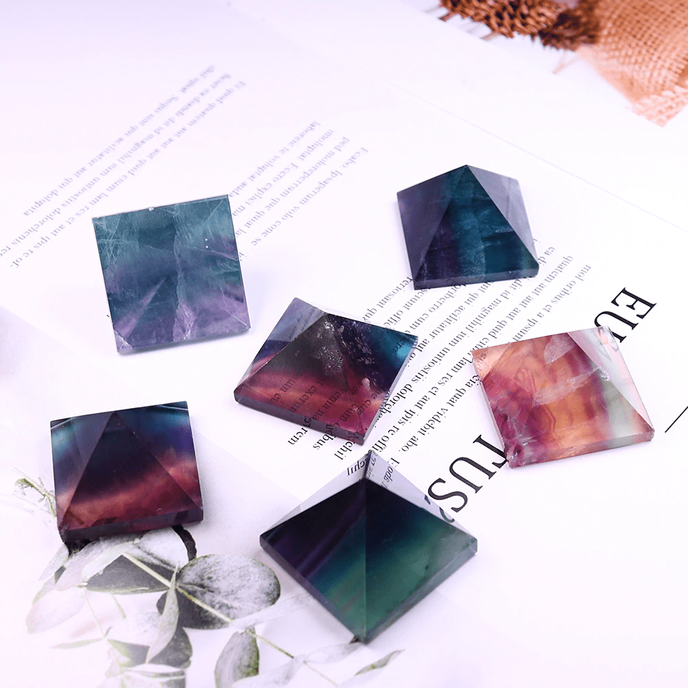 Fluorite Pyramid - Small