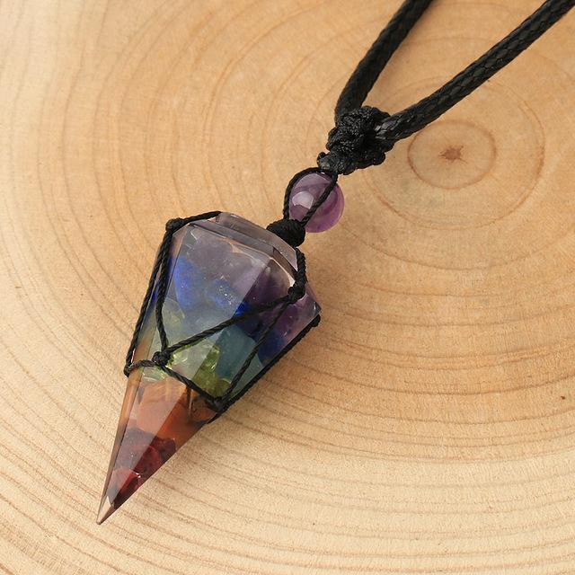 Balance Crystal Pendulum necklace