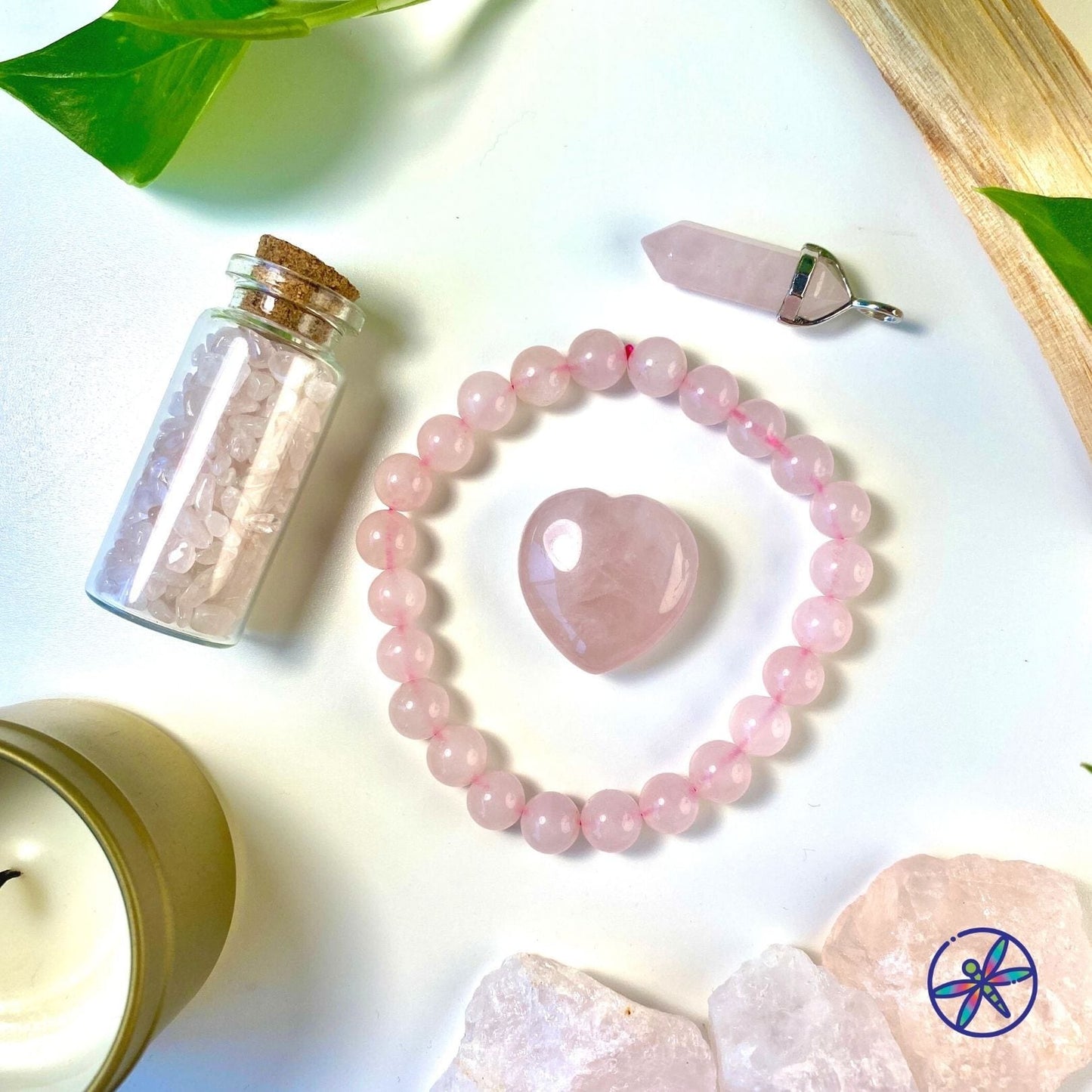 Rose Quartz Crystal Gift Pack - Endless Love