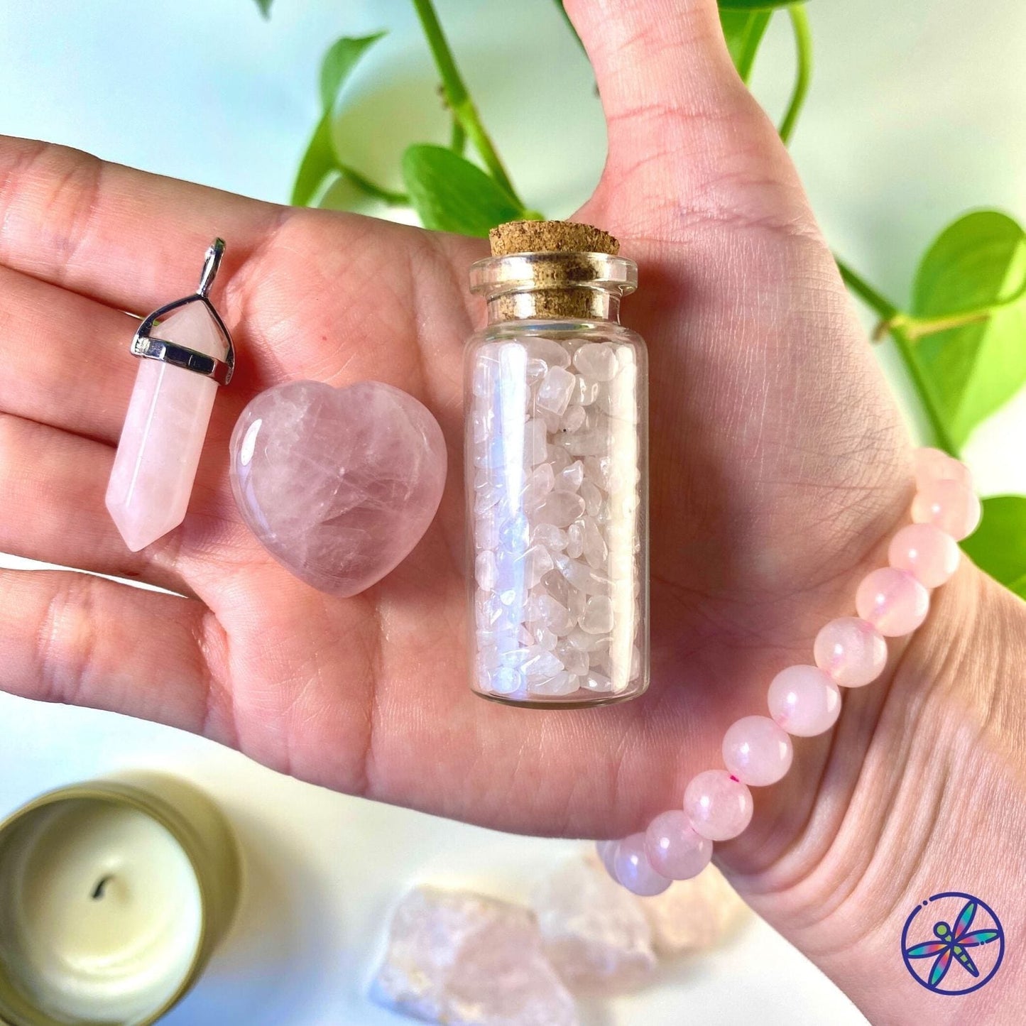 Rose Quartz Crystal Gift Pack - Endless Love