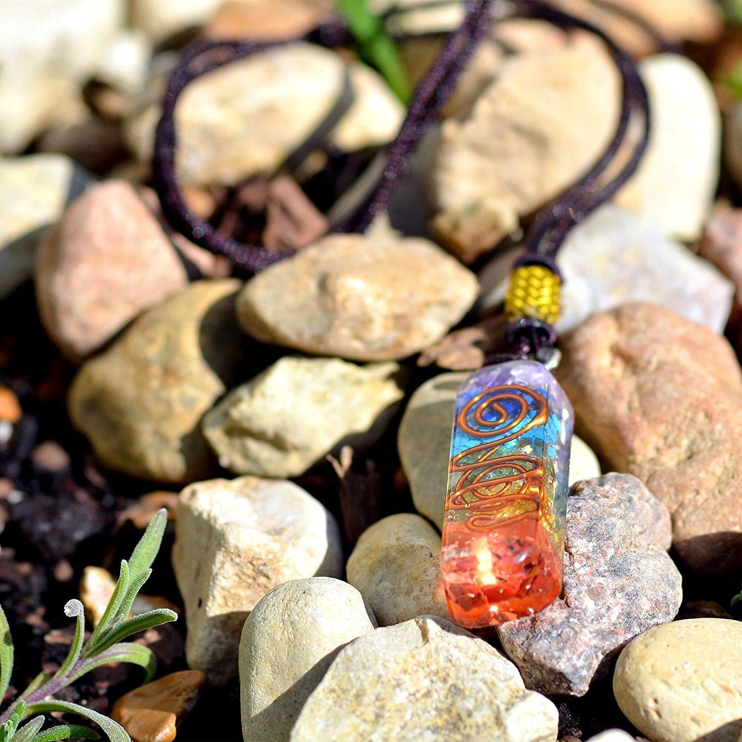 Orgone Energy Pendulum Necklace