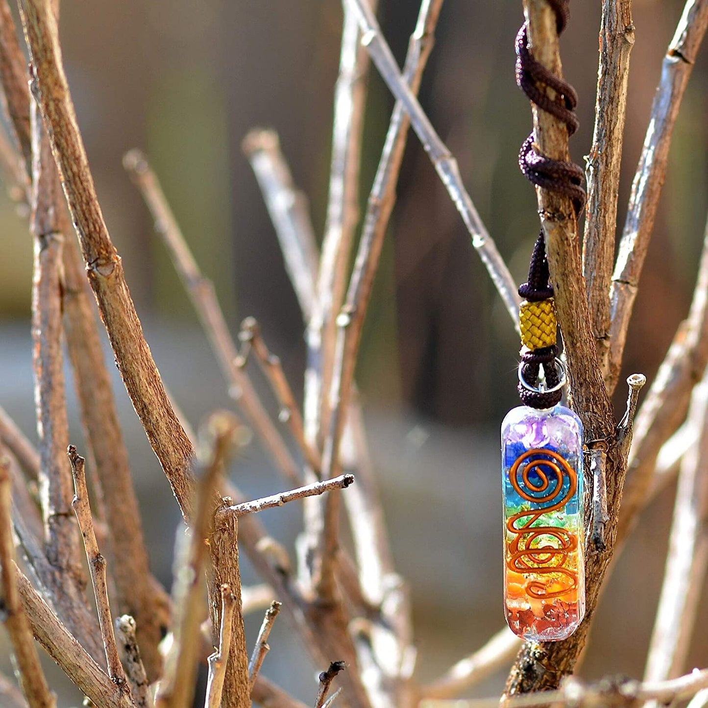 Orgone Energy Pendulum Necklace