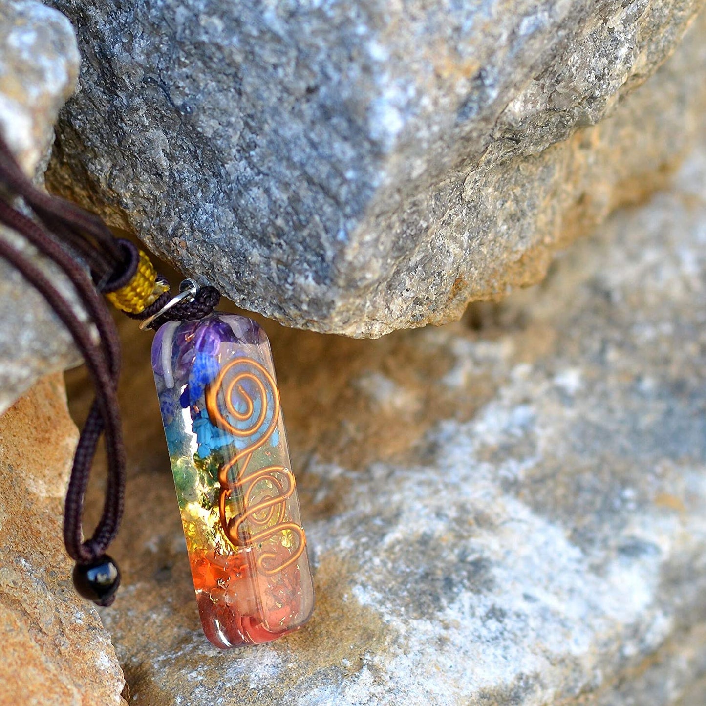 Orgone Energy Pendulum Necklace