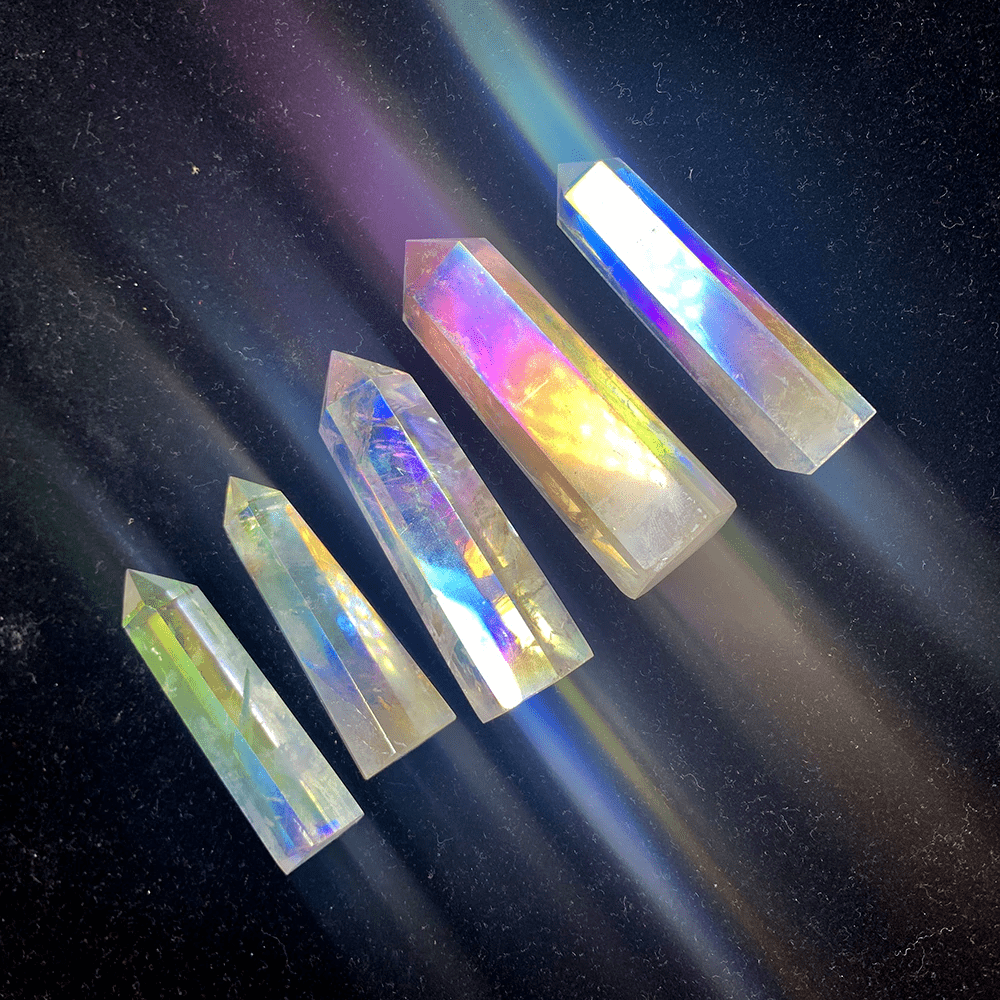 Angel Aura Quartz Points