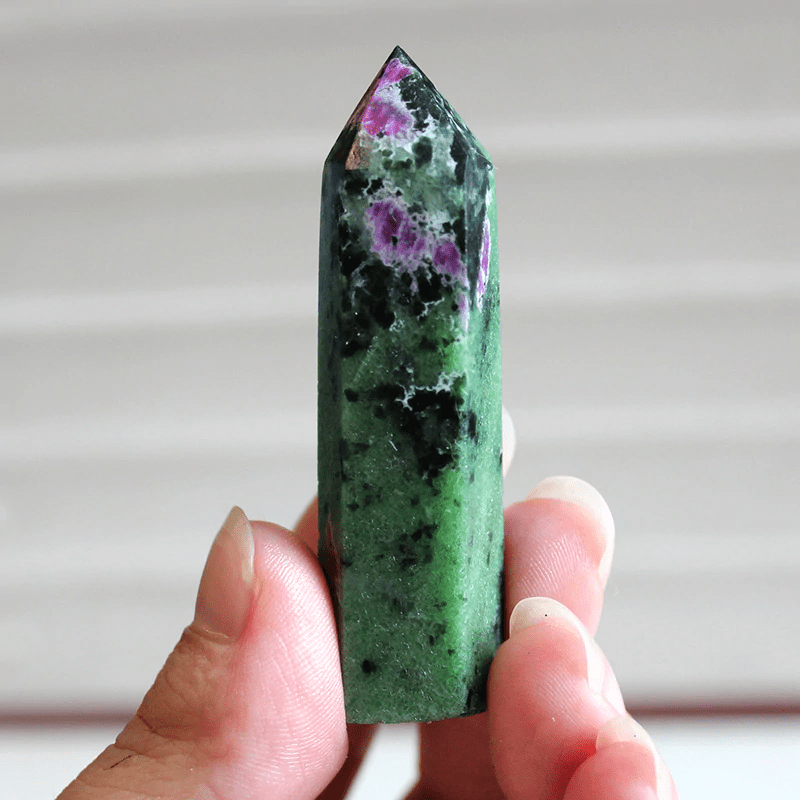 Epidote Crystal Point