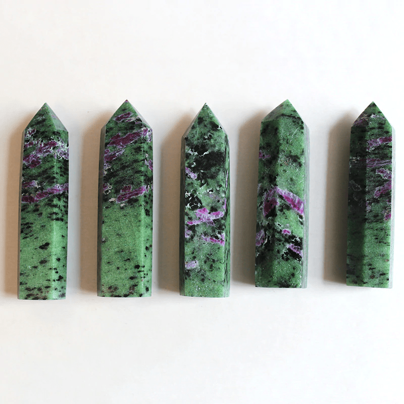 Epidote Crystal Point