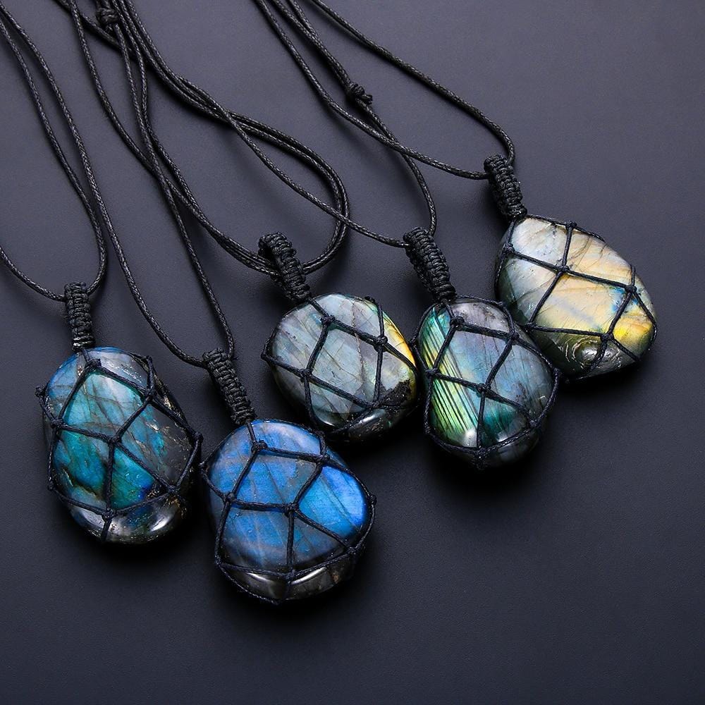 Dragon Heart Labradorite Necklace