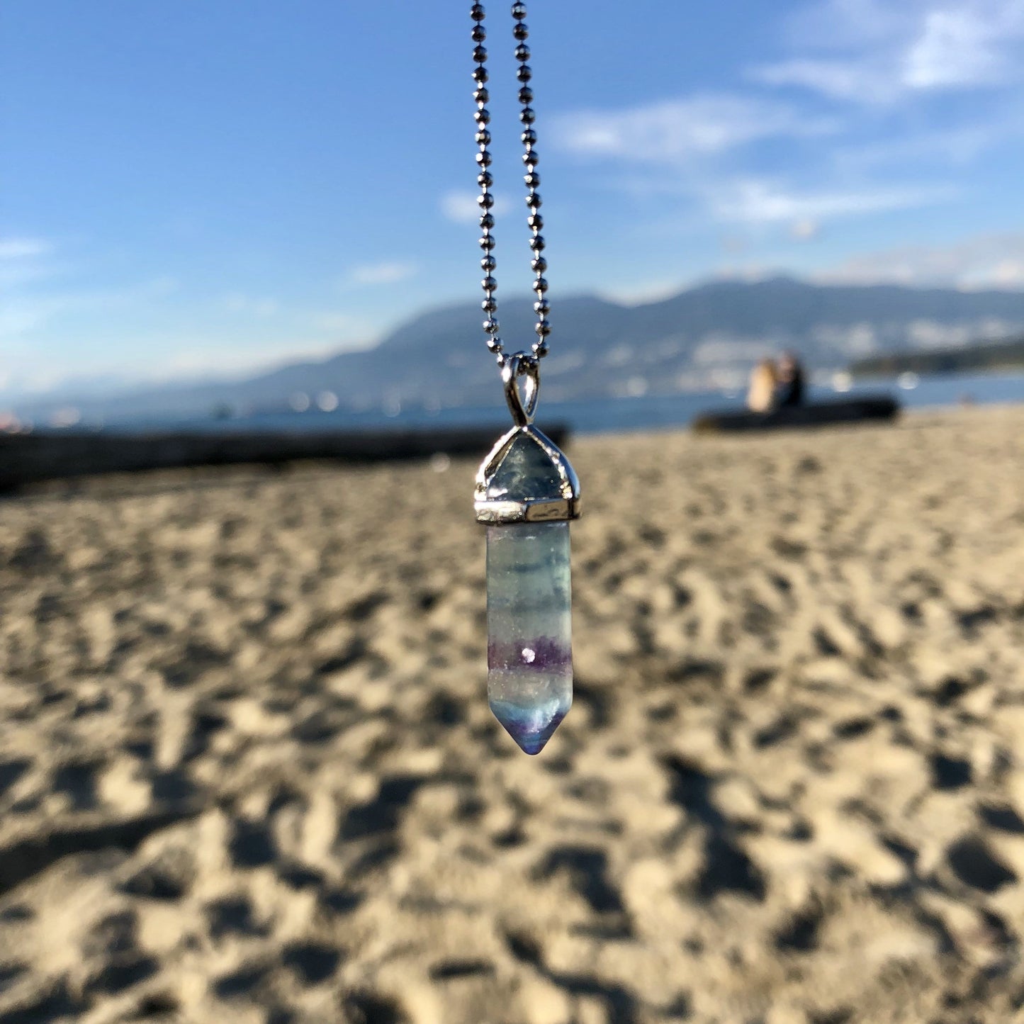 Rainbow Fluorite Pendant