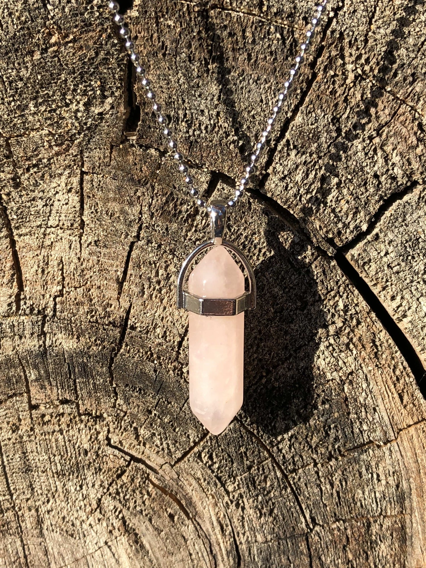 Rose Quartz Pendant