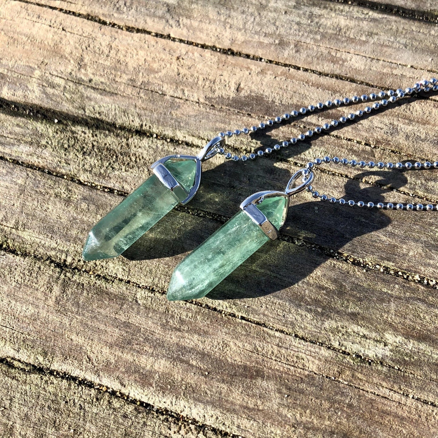 Green Fluorite Pendant