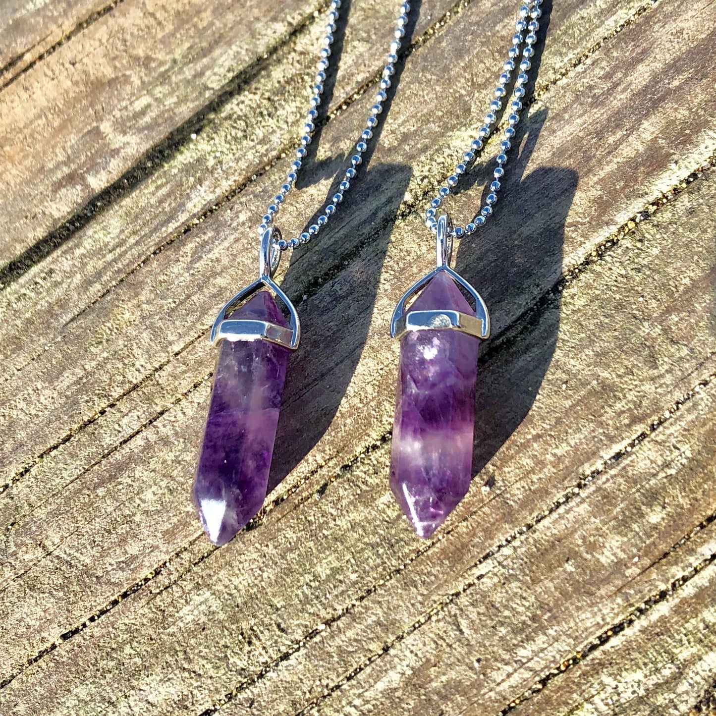 Purple Fluorite Pendant