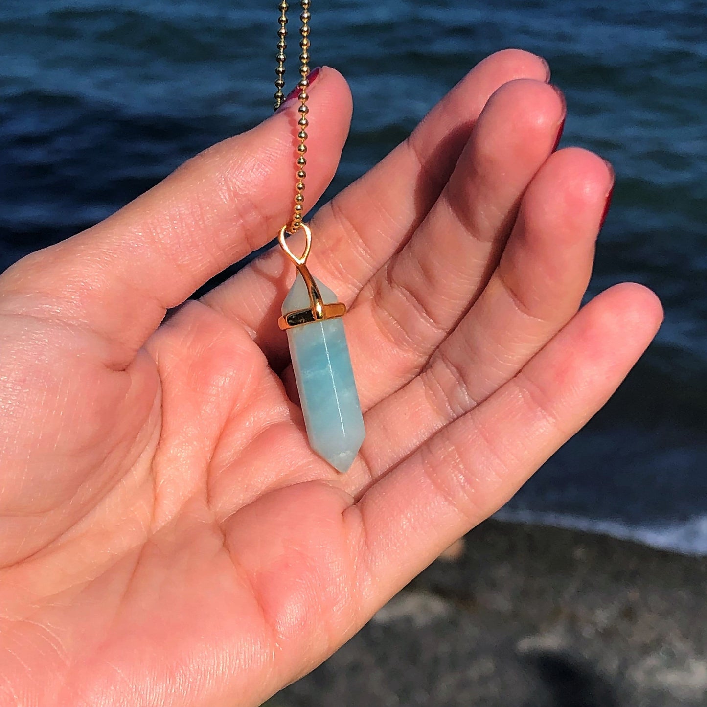 Amazonite Pendant