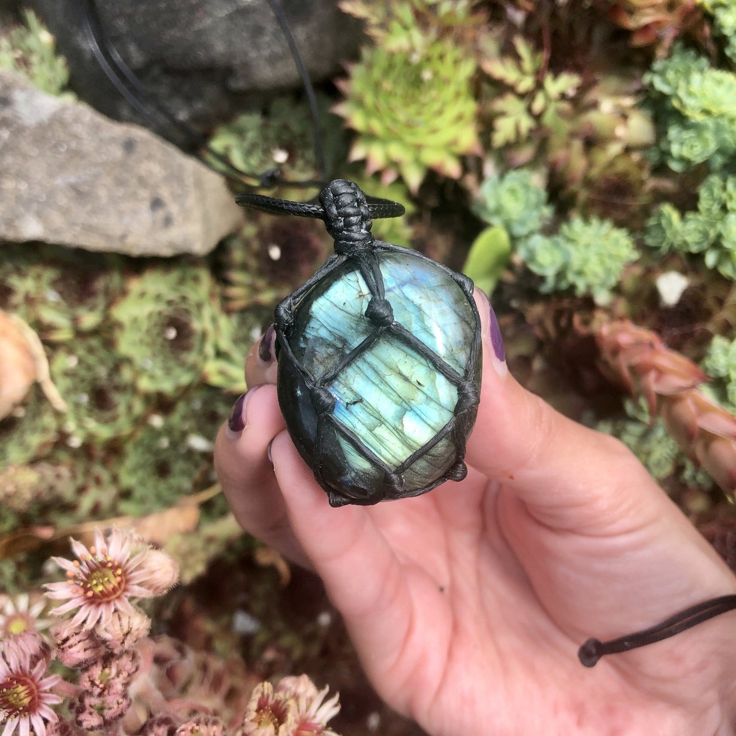 Dragon Heart Labradorite Necklace