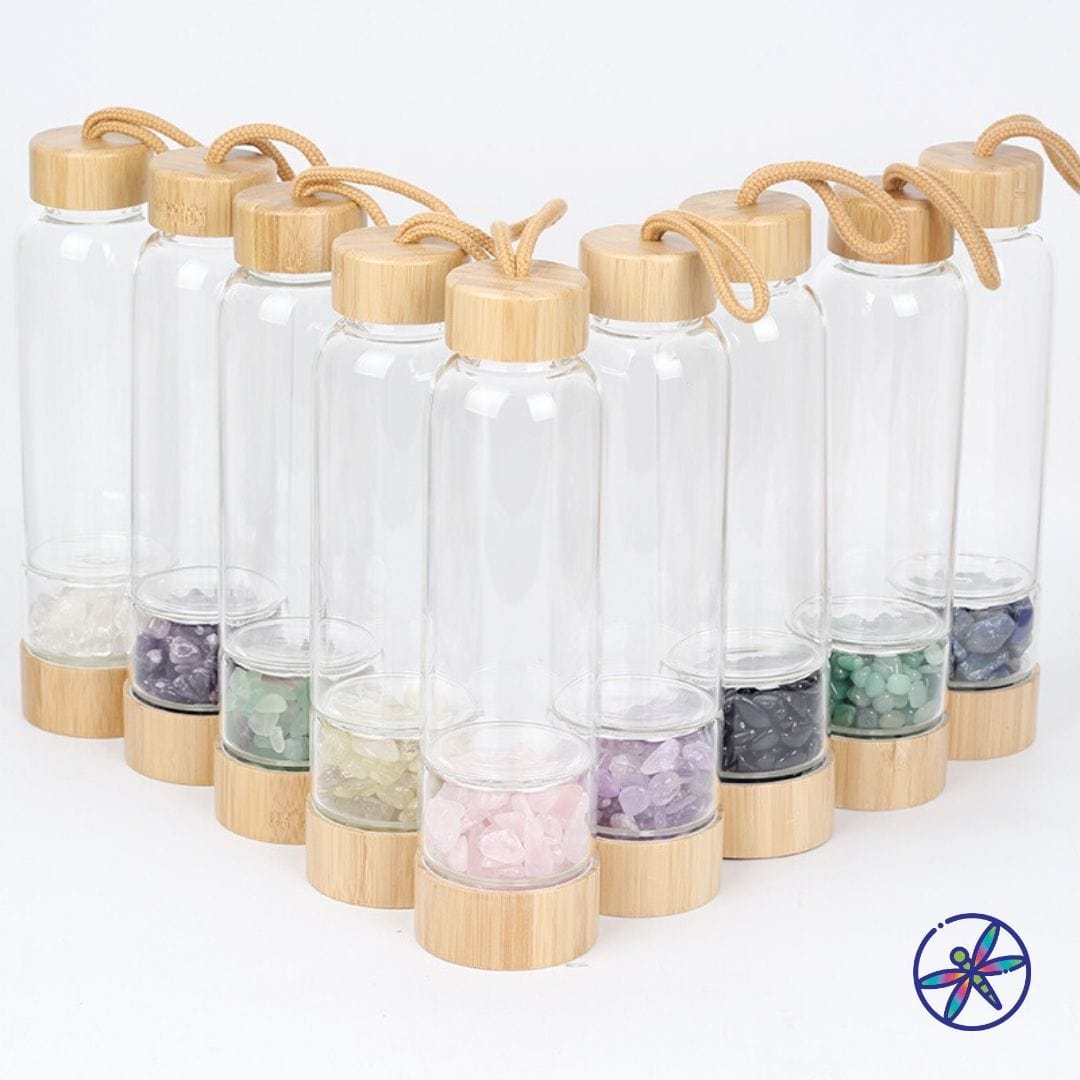 Bamboo Crystal Water Bottles