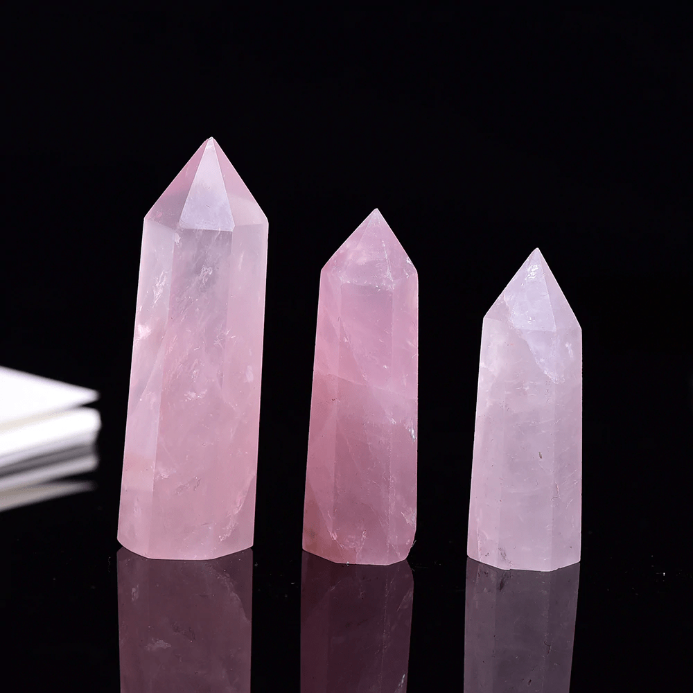 Rose Quartz Point  4-7cm