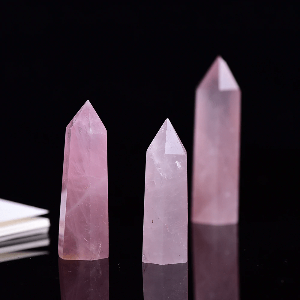 Rose Quartz Point  4-7cm