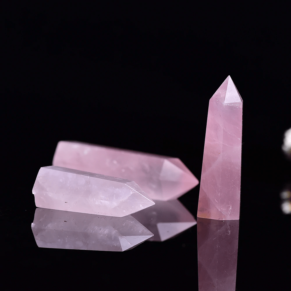 Rose Quartz Point  4-7cm