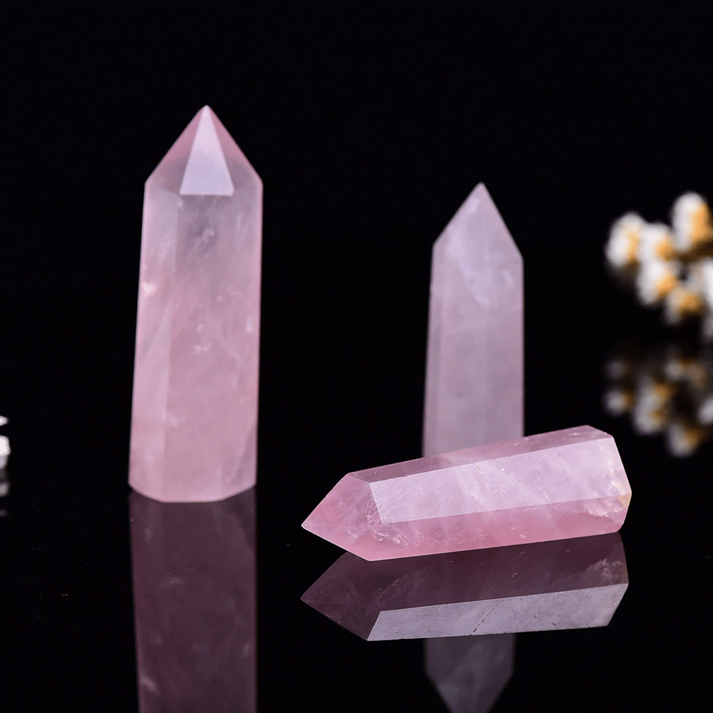 Rose Quartz Point  4-7cm