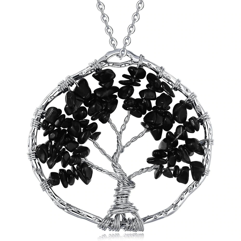 Tree Of Life Quartz Necklace