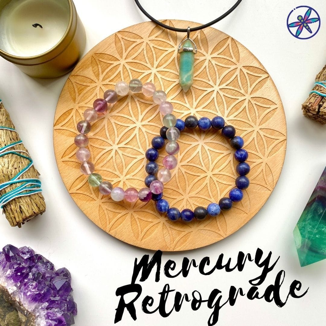 Mercury Retrograde Crystal Set