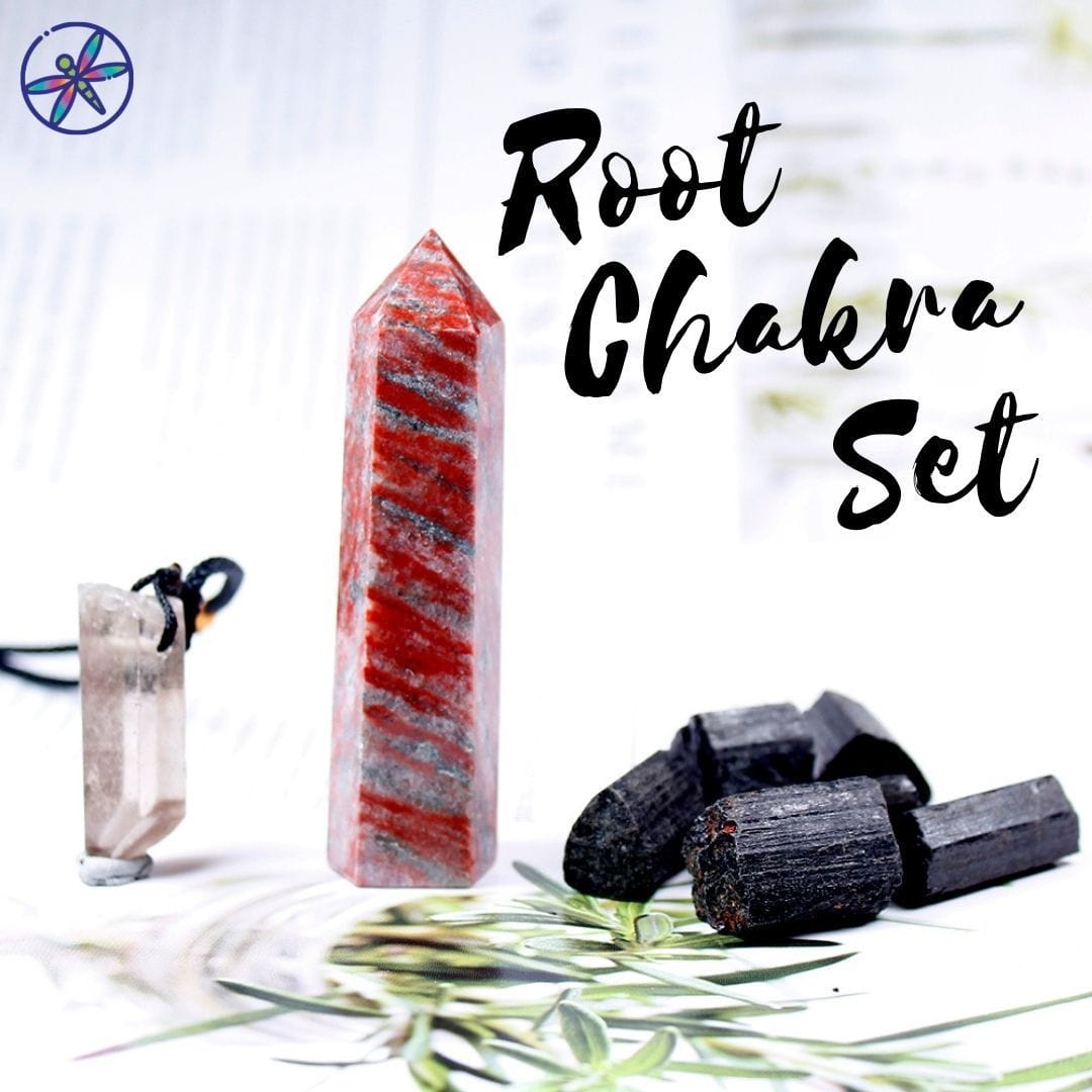 Root Chakra Crystal Set