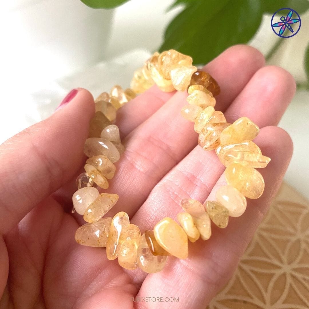 Citrine Chips Bracelet