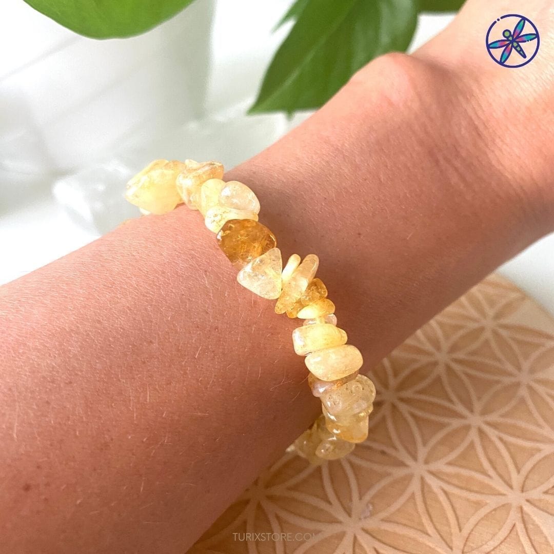 Citrine Chips Bracelet