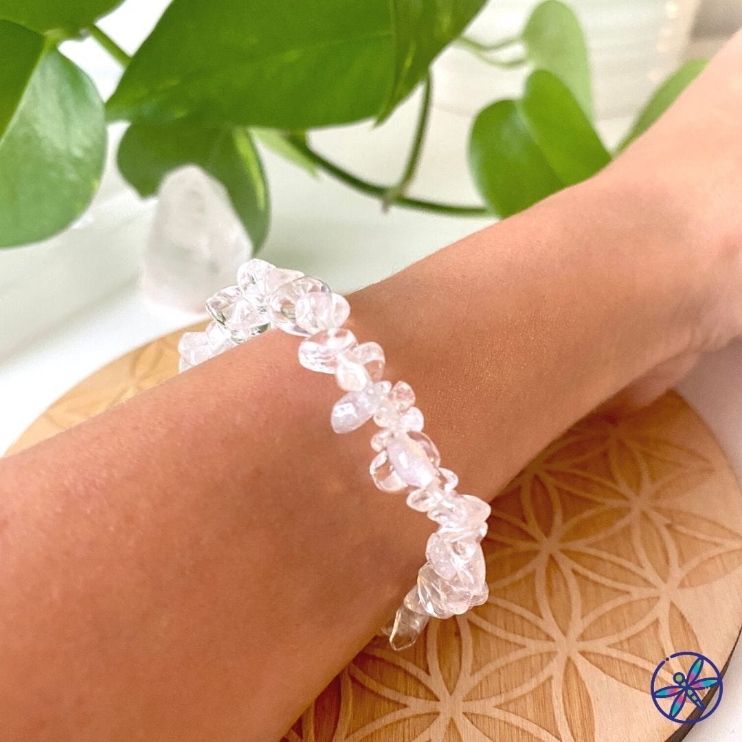 Clear Quartz Chips Bracelet