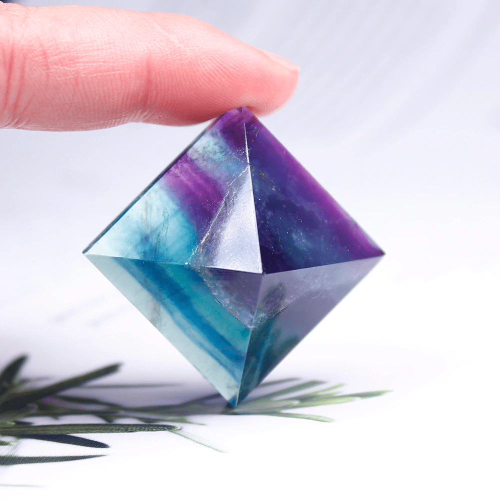 Fluorite Pyramid - Small