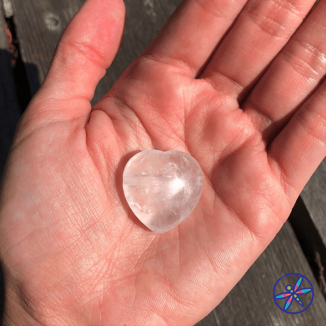 Polished Crystal Hearts