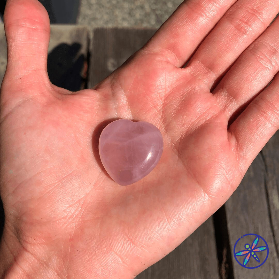 Polished Crystal Hearts