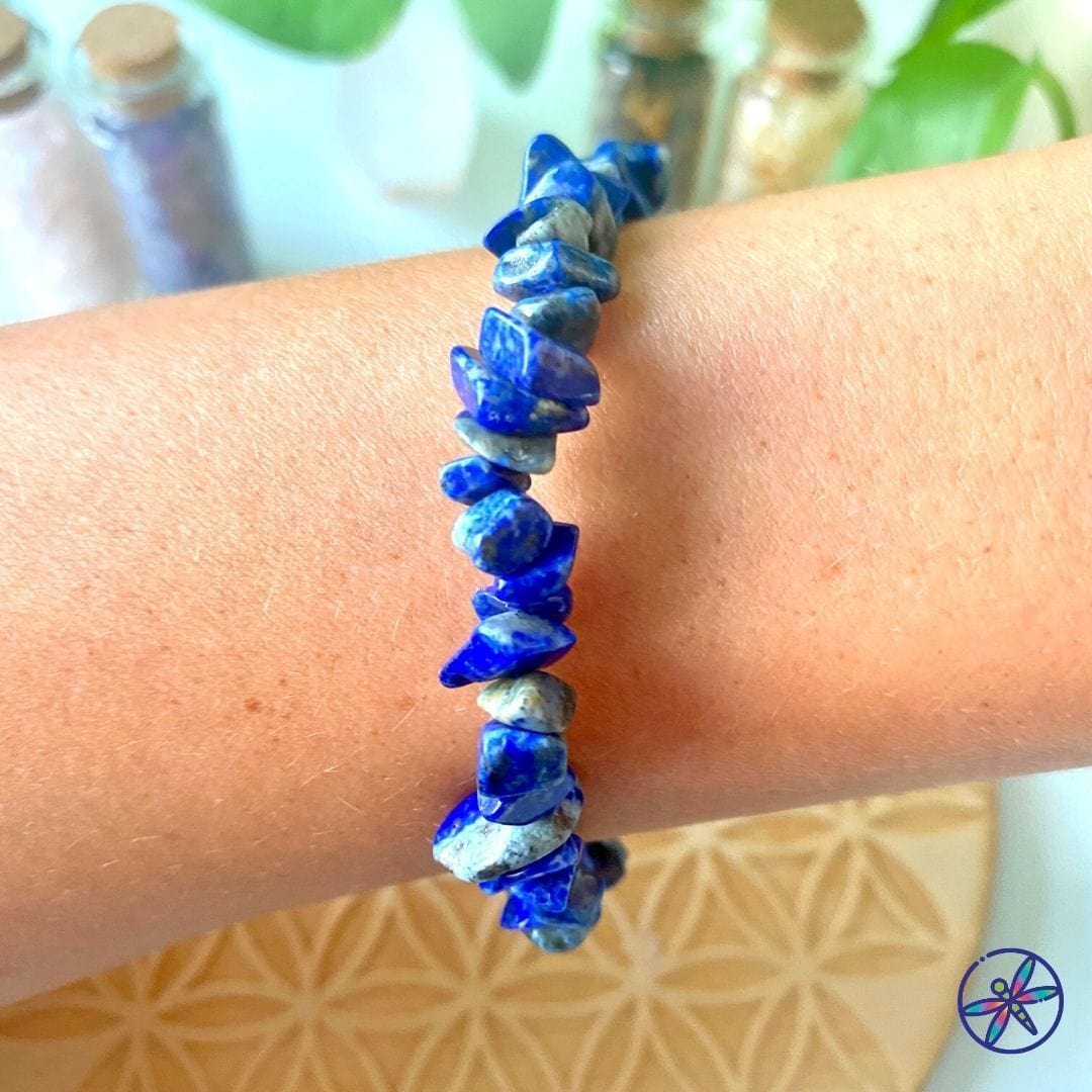 Lapis Lazuli Chips Bracelet