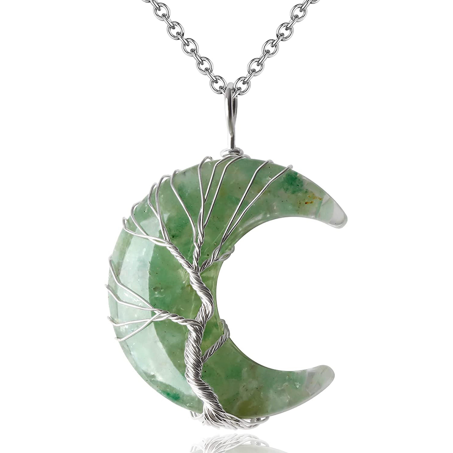 Moon Gemstone Necklace