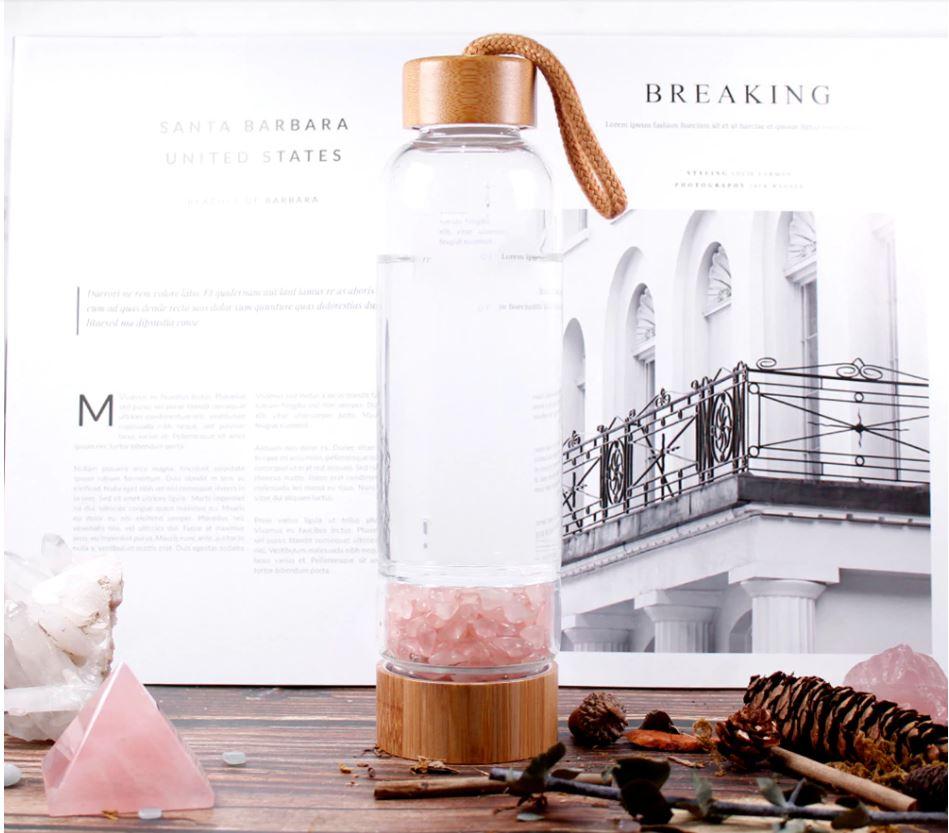 Bamboo Crystal Water Bottles